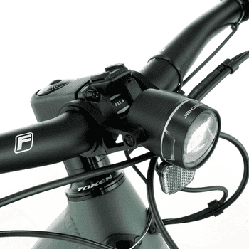 FISCHER Fahrrad E-Bike ATB TERRA T100 43 711, 10 Gang Shimano Schaltwerk Deore Schaltwerk, Mittelmotor, 711 Wh, Pedelec, Elektrofahrrad für Damen und Herren