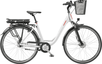 Telefunken E-Bike Cityrad Multitalent RC657, 7 Gang Shimano Nexus Schaltwerk, Nabenschaltung, Frontmotor, 536,5 Wh, Pedelec, Elektrofahrrad für Damen u. Herren