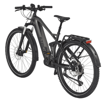 Prophete E-Bike ATB Stack 5.8, 10 Gang Shimano Deore Schaltwerk, Kettenschaltung, Mittelmotor, 720 Wh, Pedelec, Elektrofahrrad für Herren