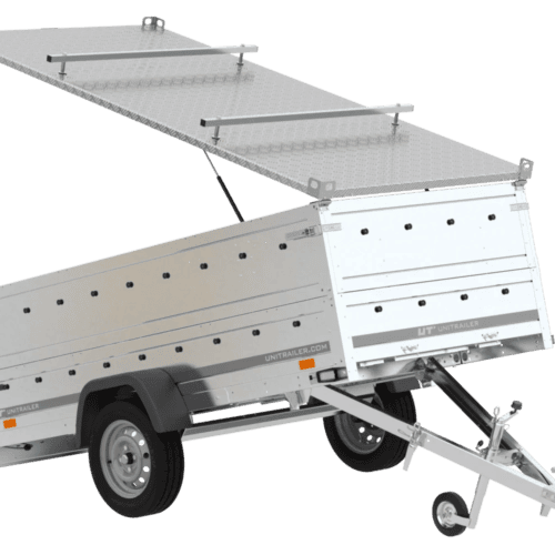 Anhänger Garden Trailer 264 KIPP mit Bordwandaufsatz und Aludeckel-Neu – [LTG_SITE_NAME]