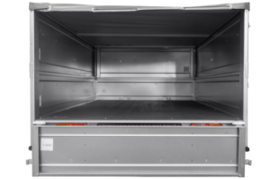 Anhänger kippbar Garden Trailer 201 KIPP mit zusätzlichen Bordwänden, Stützrad und Flachplane-Neu – [LTG_SITE_NAME]