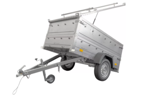 Anhänger mit Deckel Garden Trailer 200 KIPP 200×106 cm 750 kg-Neu
