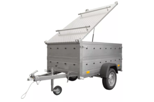 Anhänger mit Deckel Garden Trailer 200 KIPP 200×106 cm 750 kg-Neu