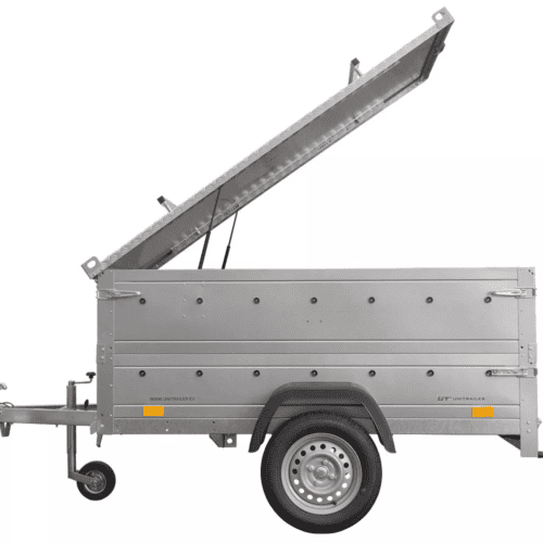 Anhänger mit Deckel Garden Trailer 200 KIPP 200×106 cm 750 kg-Neu