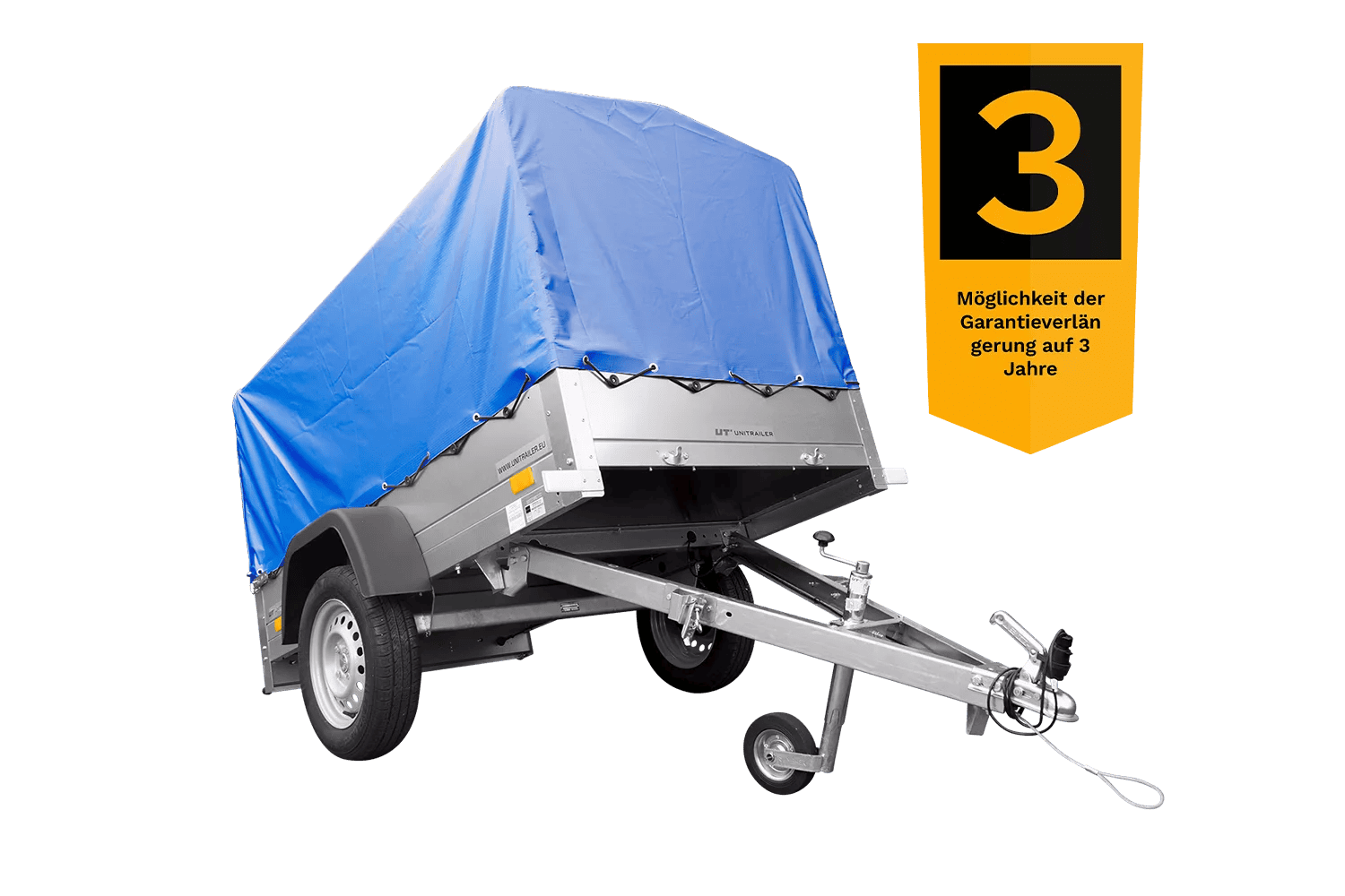 Anhänger mit Plane Garden Trailer 201 KIPP -Neu – Bild 2