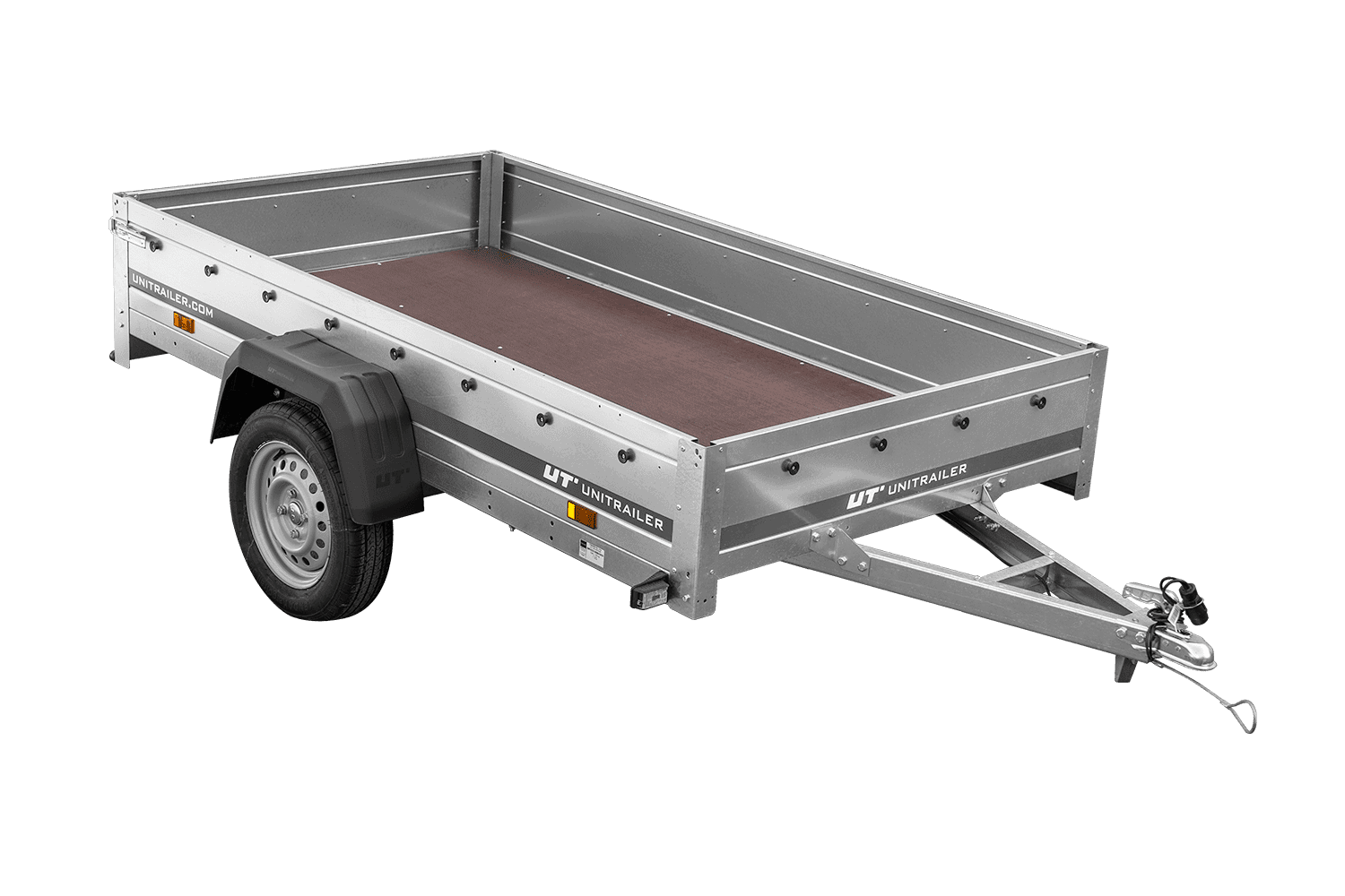 Einachsanhänger Unitrailer Garden Trailer 230 FD 230 x 125 cm mit Starrdeichsel 750 KG-Neu