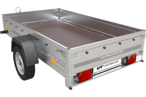 Einachsanhänger Unitrailer Garden Trailer 230 FD 230 x 125 cm mit Starrdeichsel 750 KG-Neu