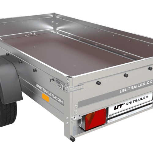 Einachsanhänger Unitrailer Garden Trailer 230 FD 230 x 125 cm mit Starrdeichsel 750 KG-Neu