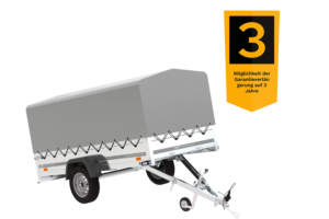 Einachsiger Anhänger Unitrailer Garden Trailer 264 KIPP-Neu