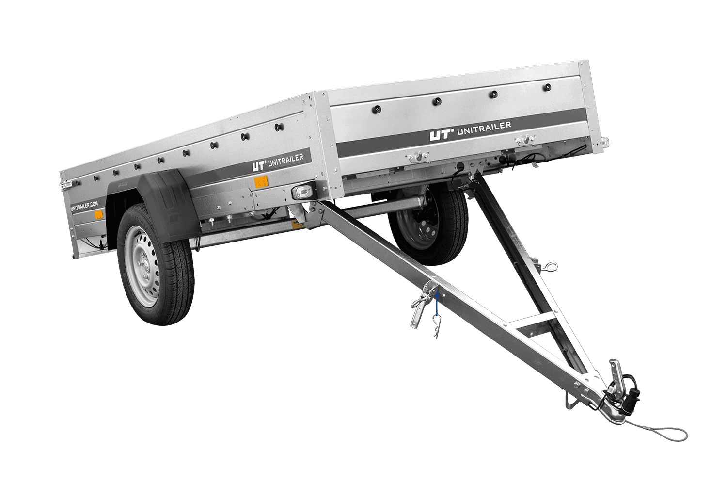 Einachsiger Anhänger Unitrailer Garden Trailer 264 KIPP-Neu