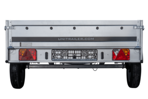 Einachsiger PKW-Anhänger 264×150 Unitrailer Garden Trailer 265 KIPP-Neu
