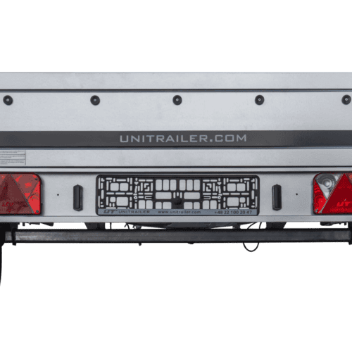 Einachsiger PKW-Anhänger 264×150 Unitrailer Garden Trailer 265 KIPP-Neu