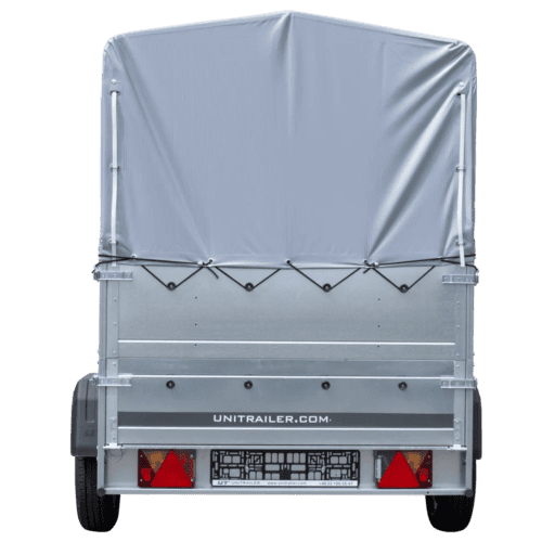 Führerschein B Anhänger Garden Trailer 230 KIPP mit Stützrad, zusätzlichen Bordwänden, Hochplane und Hochspriegel H800-Neu