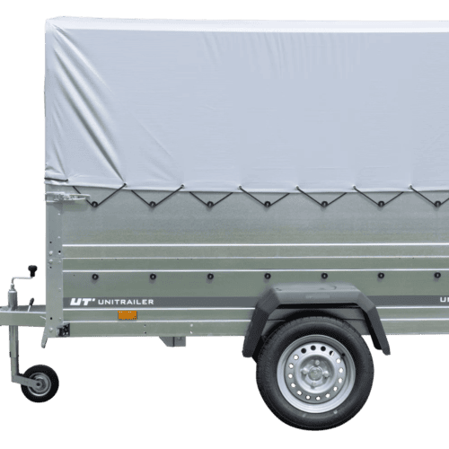 Führerschein B Anhänger Garden Trailer 230 KIPP mit Stützrad, zusätzlichen Bordwänden, Hochplane und Hochspriegel H800-Neu