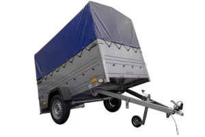 Führerschein B Anhänger Garden Trailer 230 KIPP mit Stützrad, zusätzlichen Bordwänden, Hochplane und Hochspriegel H800-Neu