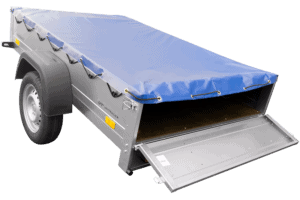 Garden Trailer 201 KIPP mit Flachplane, Stützrad und Planenträgern-Neu