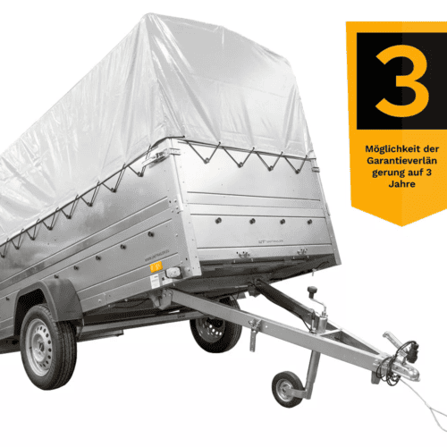 Kfz Anhänger mit Plane GARDEN TRAILER 264 KIPP -Neu