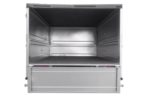 Kippbarer Pkw Anhänger Garden Trailer 200 KIPP mit zusätzlichen Bordwänden, Stützrad und Flachplane-Neu