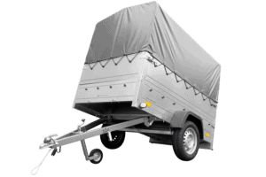 Kipper ungebremst Garden Trailer 200 KIPP mit zusätzlichen Bordwänden, Stützrad, Hochplane und Hochspriegel-Neu