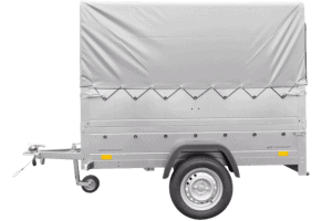 Kipper ungebremst Garden Trailer 200 KIPP mit zusätzlichen Bordwänden, Stützrad, Hochplane und Hochspriegel-Neu