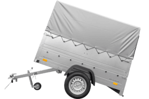 Kipper ungebremst Garden Trailer 200 KIPP mit zusätzlichen Bordwänden, Stützrad, Hochplane und Hochspriegel-Neu