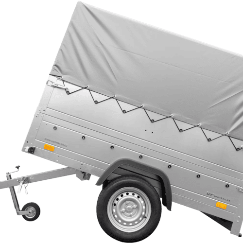 Kipper ungebremst Garden Trailer 200 KIPP mit zusätzlichen Bordwänden, Stützrad, Hochplane und Hochspriegel-Neu