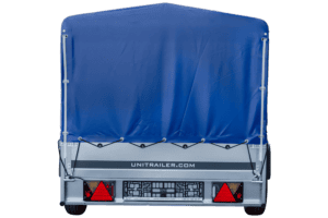 Langer PKW-Anhänger Garden Trailer 264 KIPP mit Hochplane, Spriegel und Stützrad-Neu