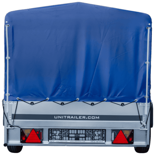 Langer PKW-Anhänger Garden Trailer 264 KIPP mit Hochplane, Spriegel und Stützrad-Neu