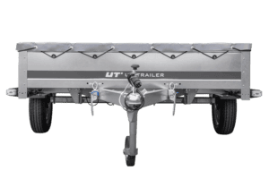 PKW Anhänger 264×150 Unitrailer Garden 265 KIPP mit Flachplanenträger und grauer Plane-Neu – [LTG_SITE_NAME]